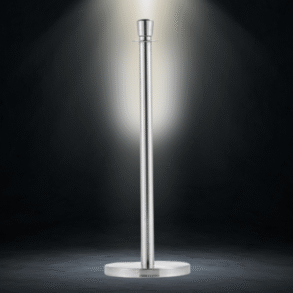 Heavy Base Stainless Steel Velvet Rope Stanchion CAC-104M