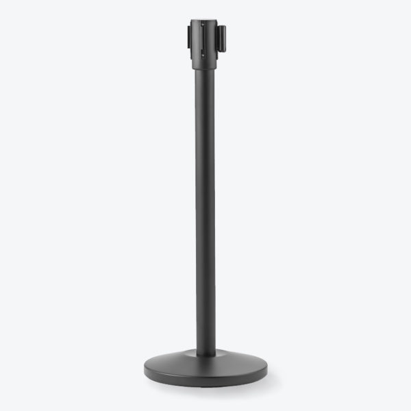 crowd control barriers and retractable belt stanchion