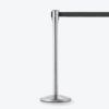 crowd control barriers and retractable belt stanchion