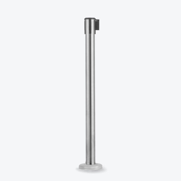 Crowd Control Barrier and retractable access stanchion