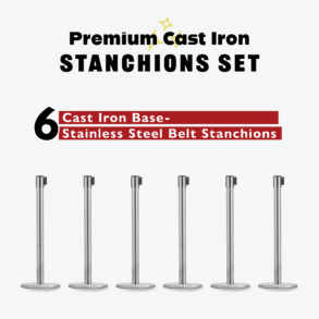 6 Piece Stanchions Set CAE 208MB