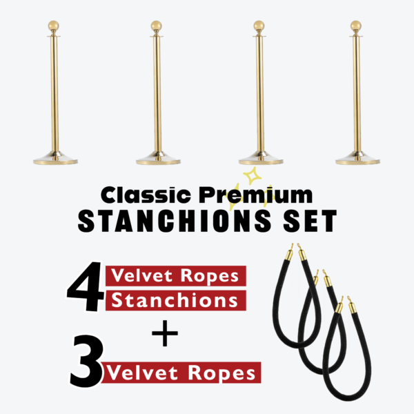 Classic Premium Stanchions set CAC106G