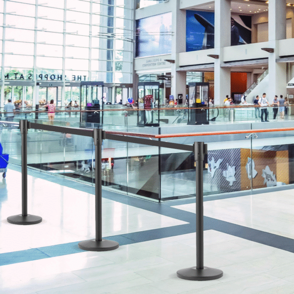 Stanchions CAE-127- Mall Scene