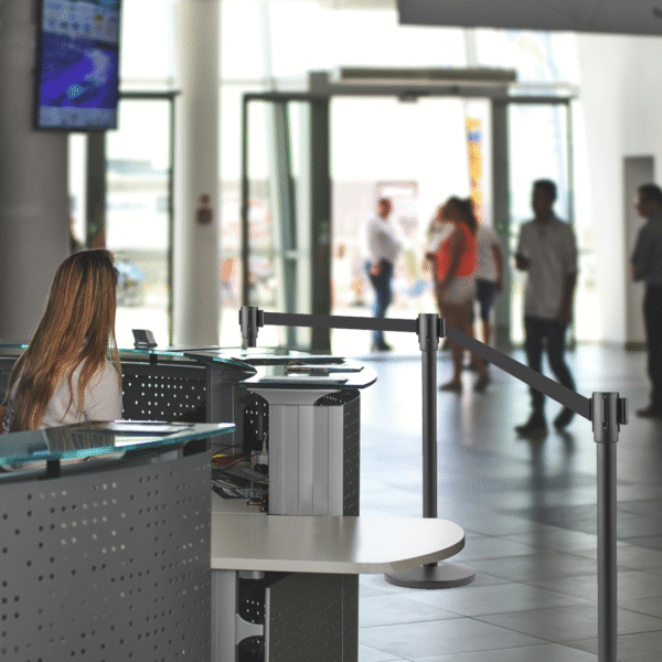 Stanchions CAE-127- Reception Scene