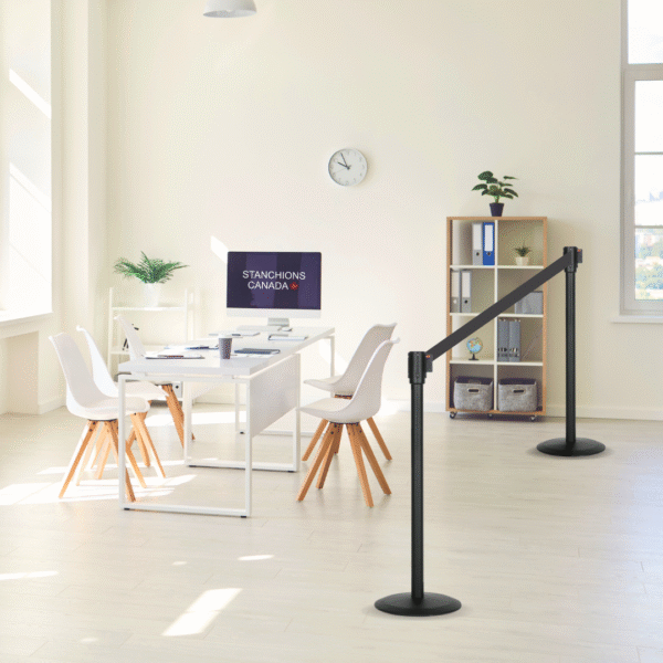 Stanchions CAE332B Scene office
