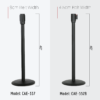 VastEdge: Ultra-wide Belt Stanchion CAE-337B - Image 9