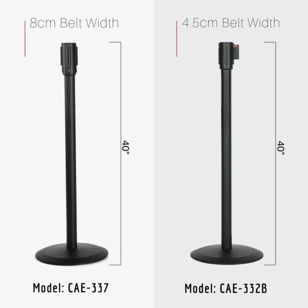 VastEdge: Ultra-wide Belt Stanchion CAE-337B - Image 6