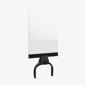 Orblix Stanchion Sign Frame– US Letter Size CSF334 Black