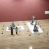 Exhibition Stanchions CAE336 Scene