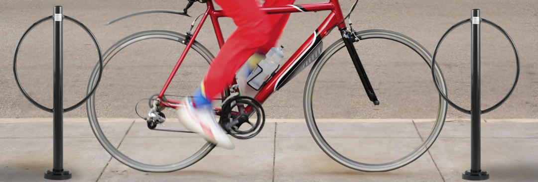 Bollards and Bike Ring