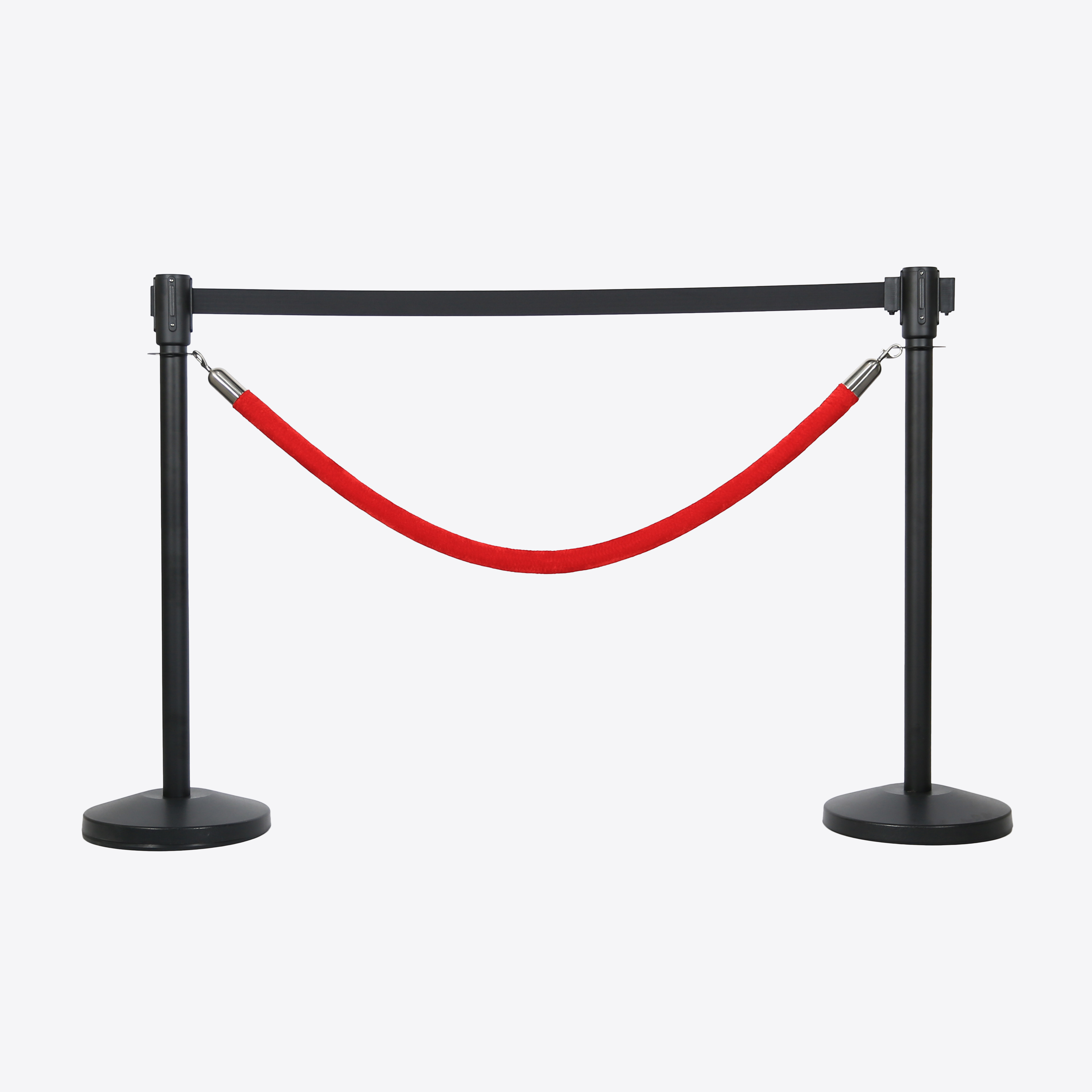 4-Way Barrier Post | Retractable Belt Stanchion CAE-106B - Image 5