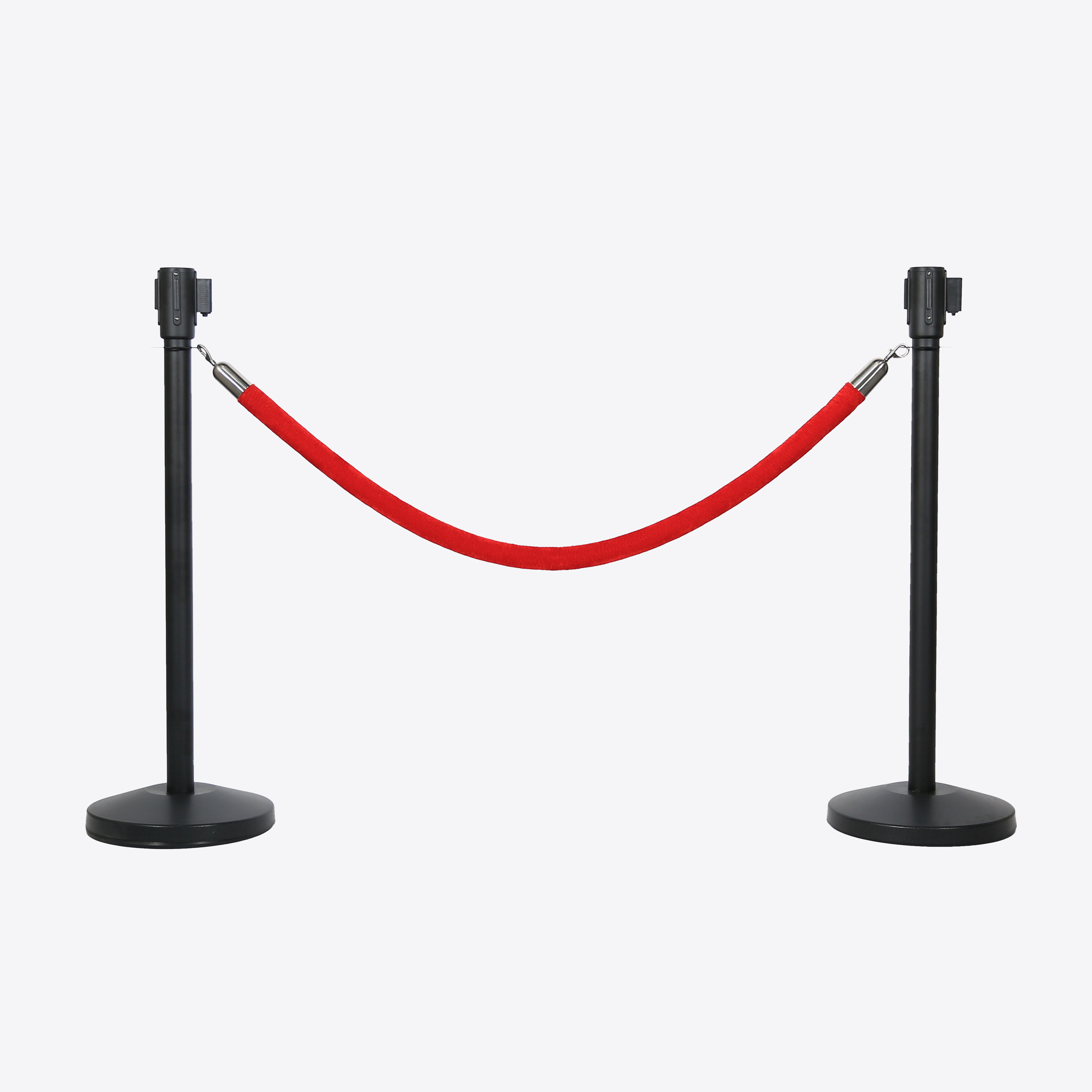4-Way Barrier Post | Retractable Belt Stanchion CAE-106B - Image 4