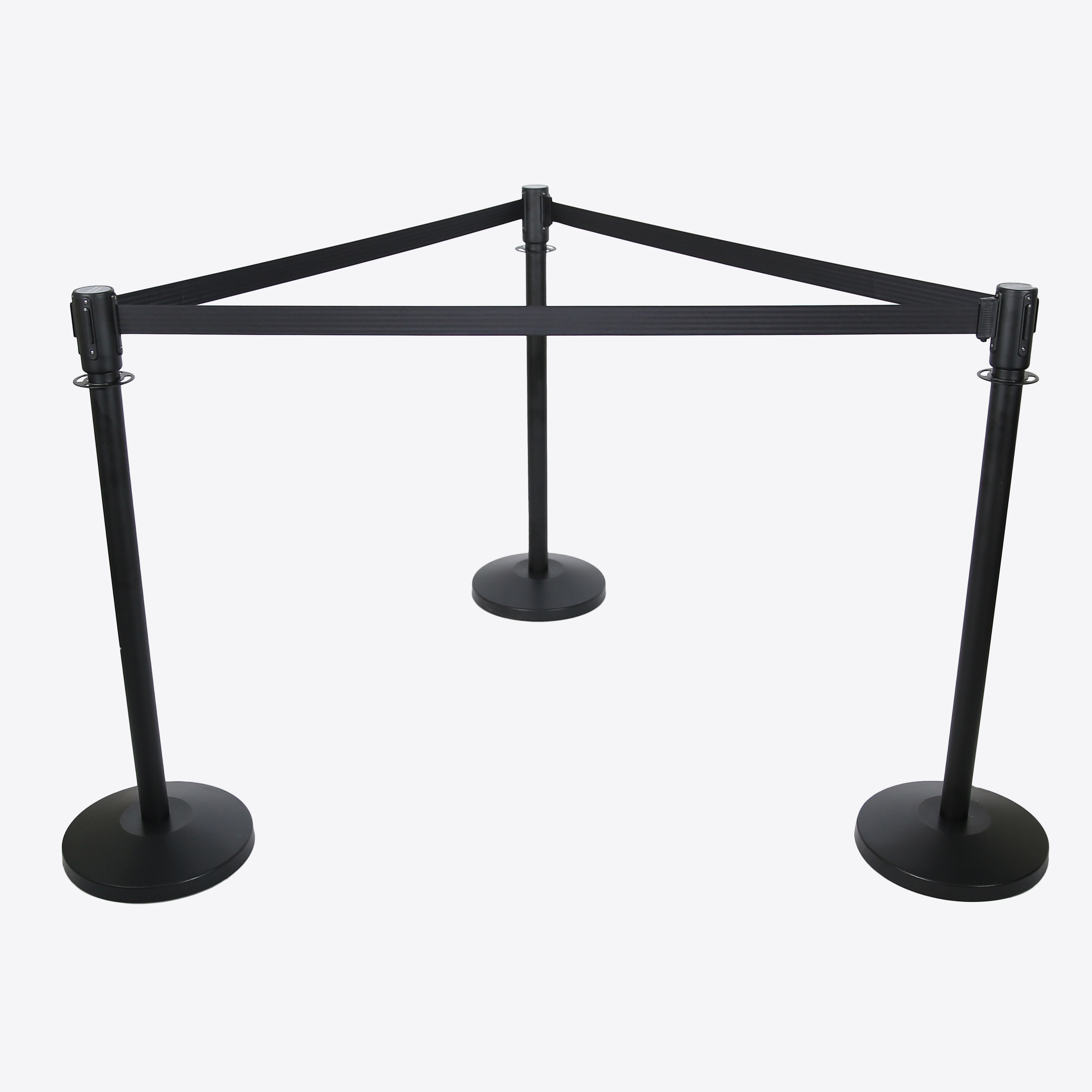 4-Way Barrier Post | Retractable Belt Stanchion CAE-106B - Image 6