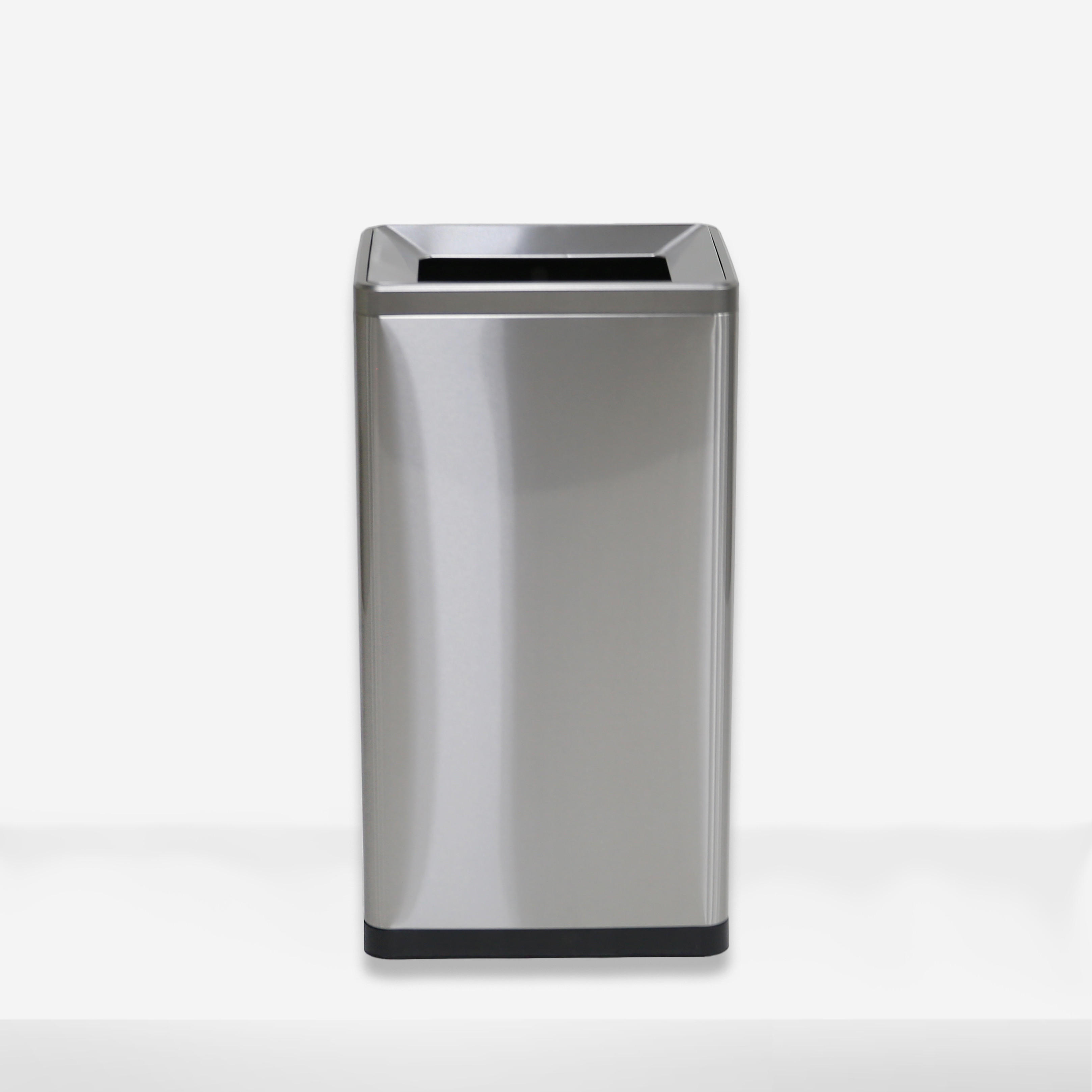 Open Top Stainless Steel Trash Can - 23 Gal Commercial Waste Bin | CAY-111 - Image 3